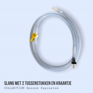 LOS ONDERDEEL:  slang met kraantje  (voor Klysma de LUXE 2 Ltr)